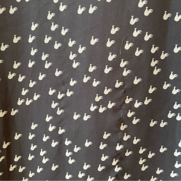 Loft Dress Blouse with Chickens! - Picture 9 of 10